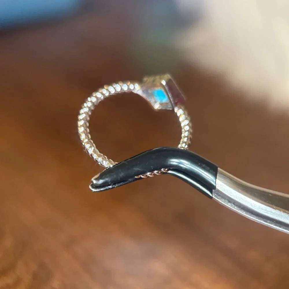 Rope Band‎ Turquoise Ring